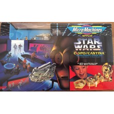  C3-PO cantina  de  la serie Star Wars Micro Machines correspondiente al año 1996